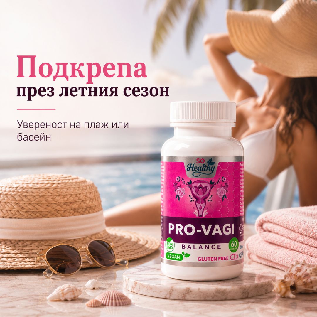 Женски пробиотик срещу бяло течение и лоша миризма – Pro Vagi