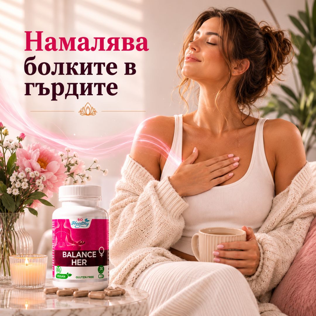 Подкрепа при ПМС' - Balance Her