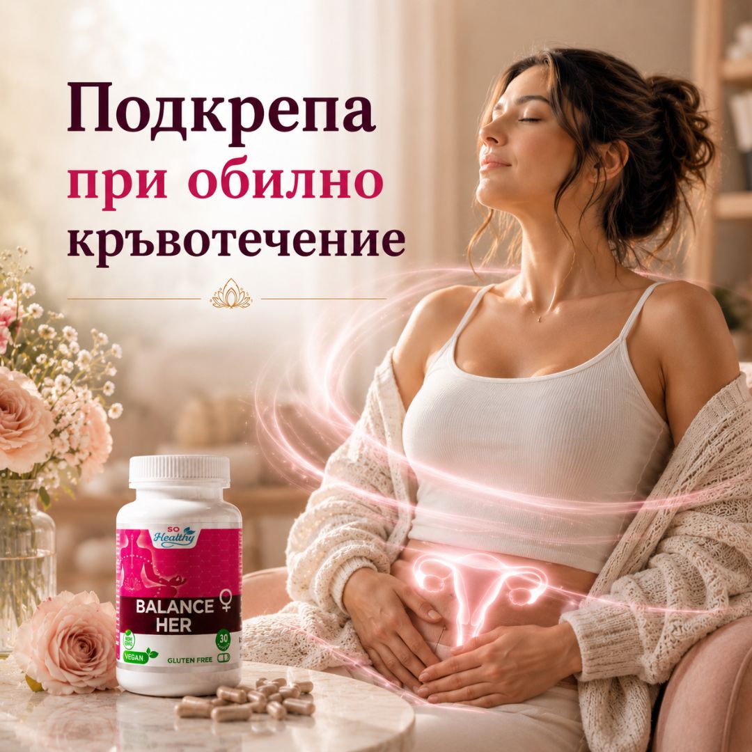 Подкрепа при ПМС' - Balance Her