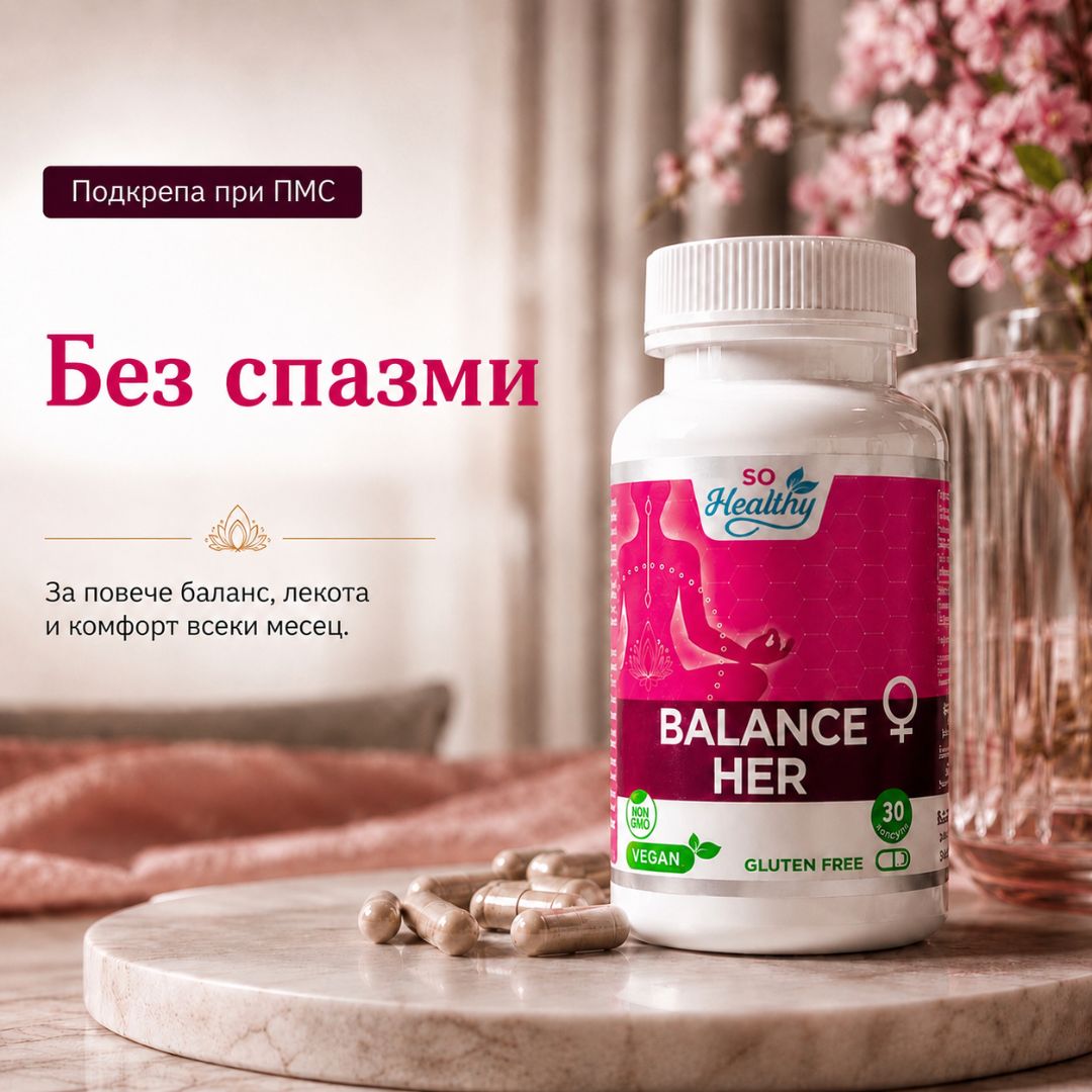 Подкрепа при ПМС - Balance Her