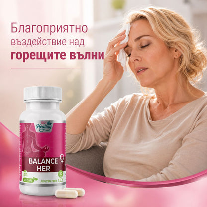 Подкрепа при пери- и менопауза - Balance Her